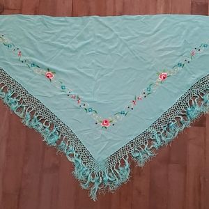Echo Silk Shawl
